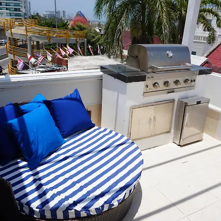 Luxury Beachfront Private Pool & Terrace Cartagena
